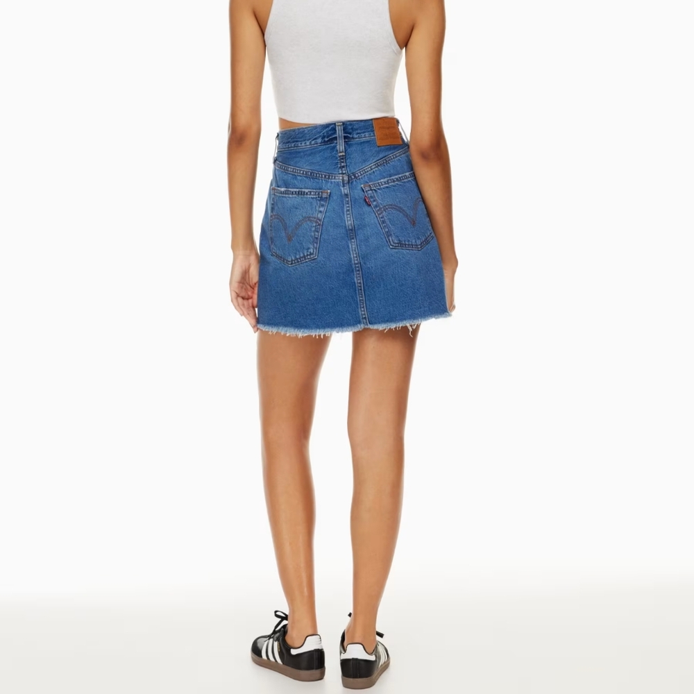 NWT Levi's Ribcage Skirt - Picture 3 of 11